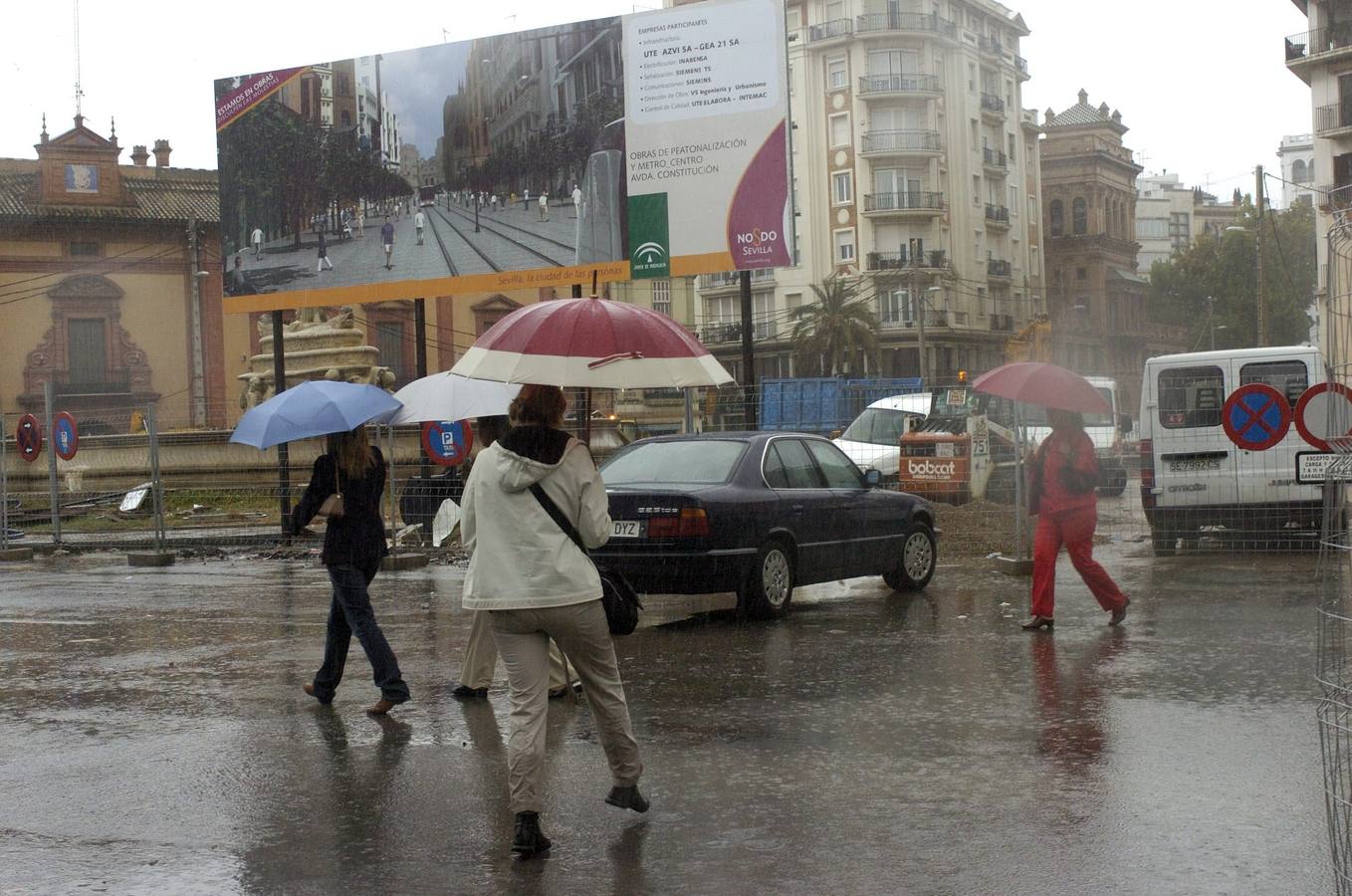 Quince años sin coches en la Avenida de la Constitución