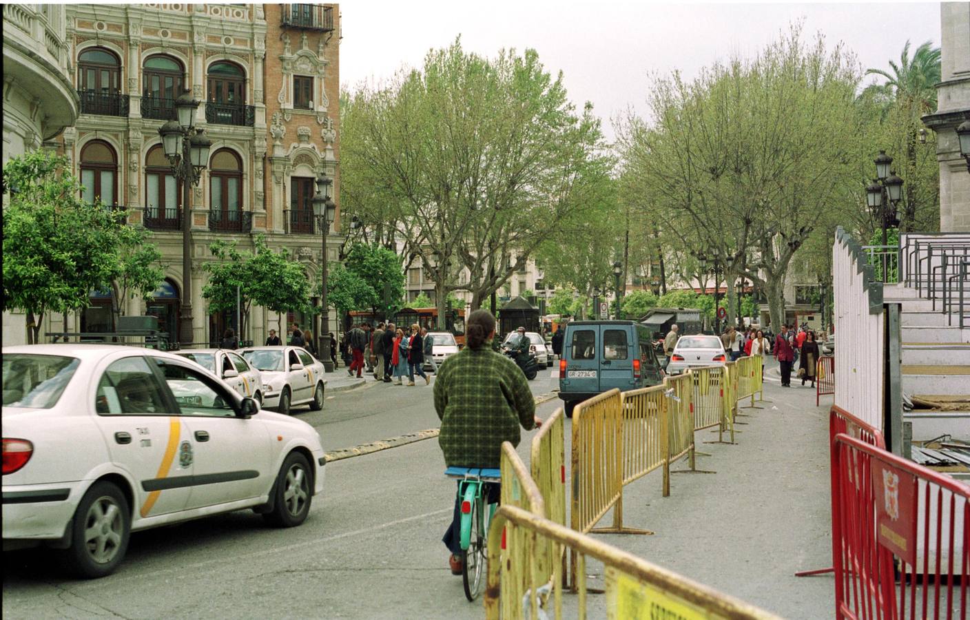 Quince años sin coches en la Avenida de la Constitución