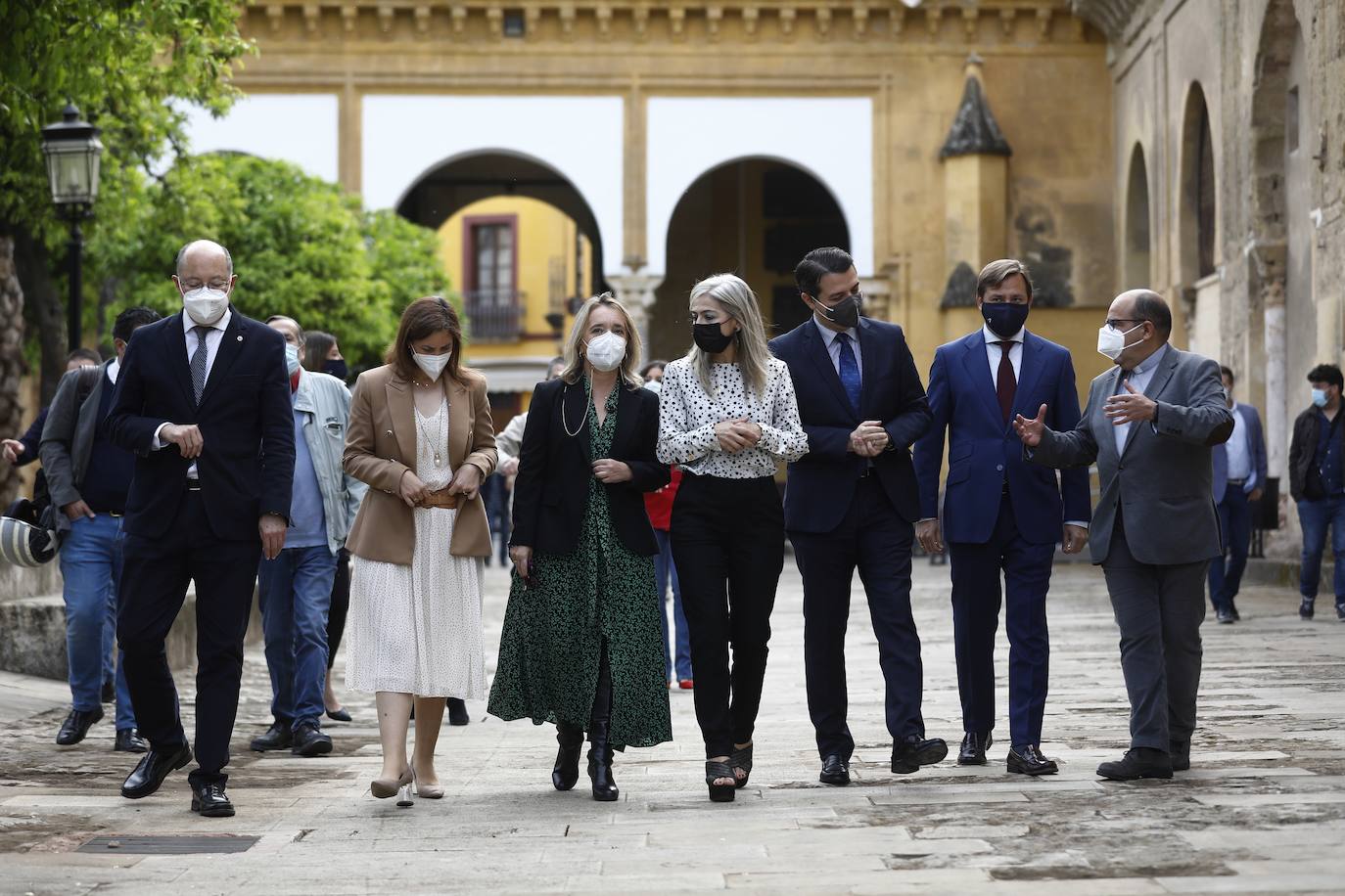 La visita de la consejera de Cultura a las excavaciones de la Mezquita-Catedral de Córdoba, en imágenes