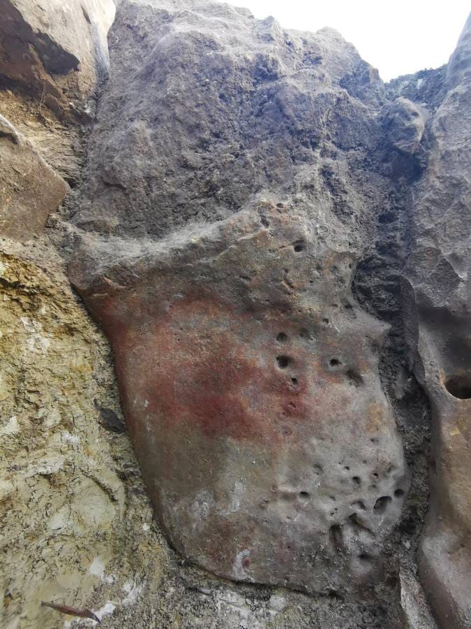 Excavación del dolmen de Cañada Real en Los Molares