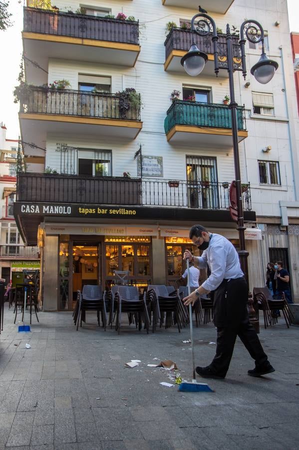 Cierre de bares a las 20 horas en Sevilla