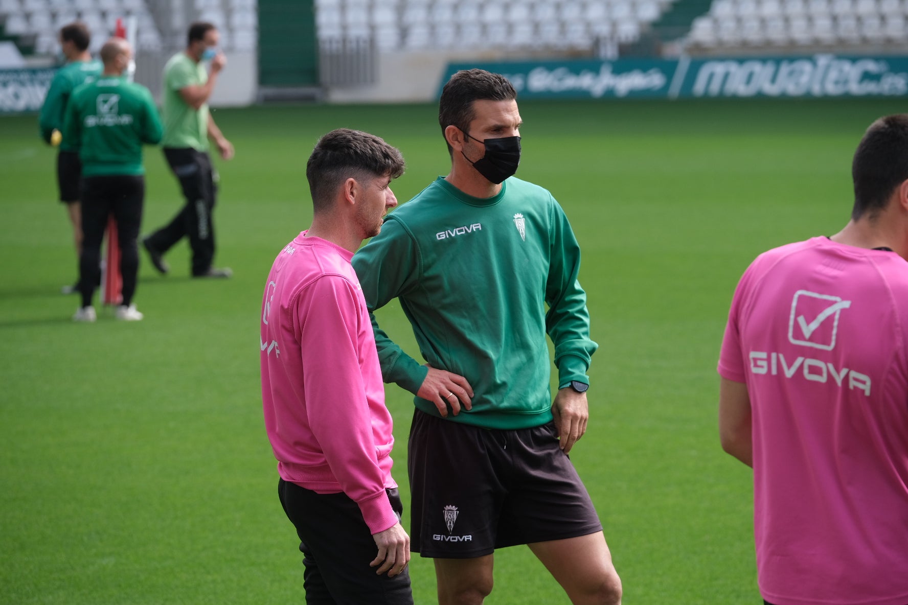 El estreno de Germán Crespo como técnico del Córdoba CF, en imágenes