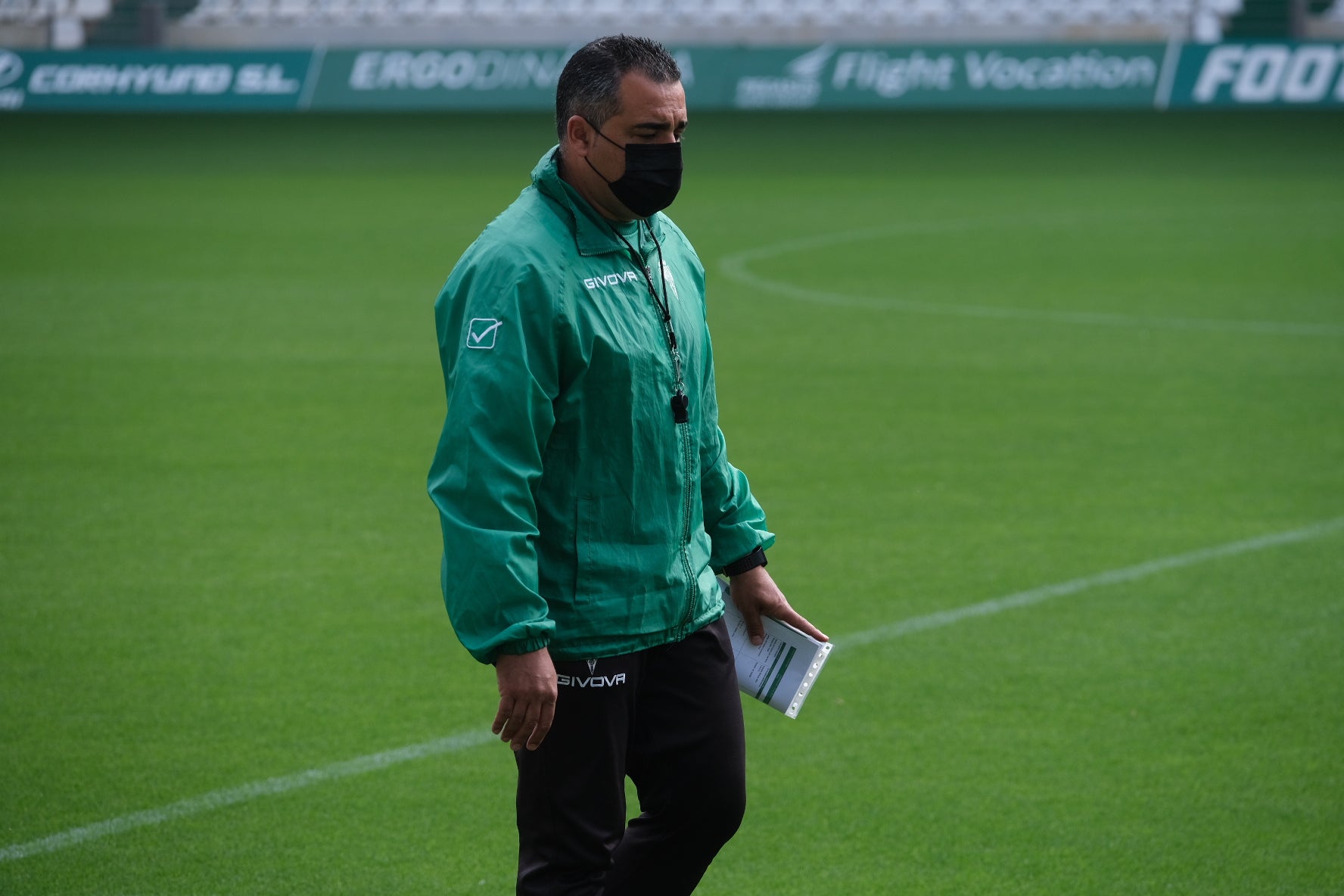 El estreno de Germán Crespo como técnico del Córdoba CF, en imágenes