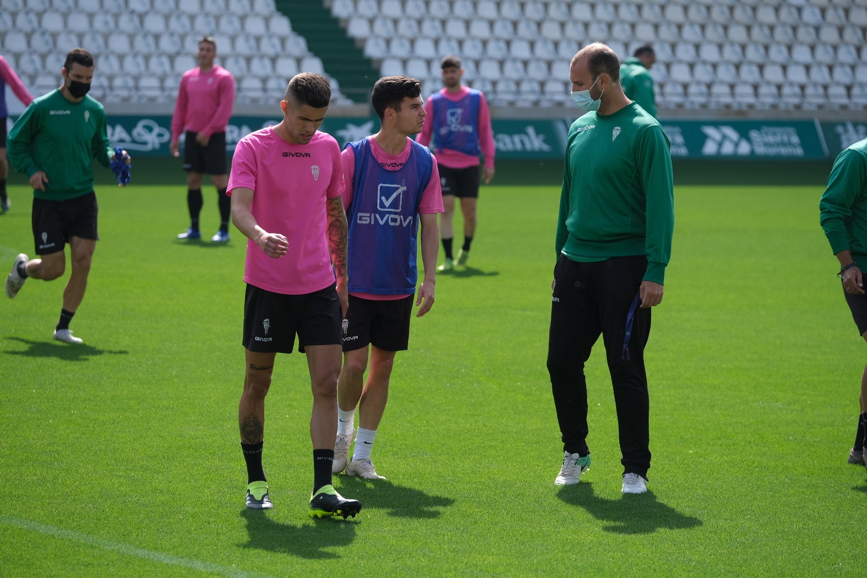 El estreno de Germán Crespo como técnico del Córdoba CF, en imágenes