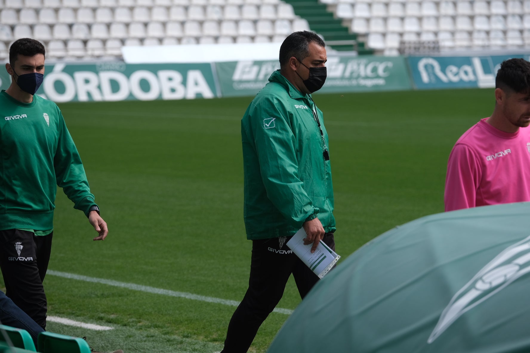 El estreno de Germán Crespo como técnico del Córdoba CF, en imágenes