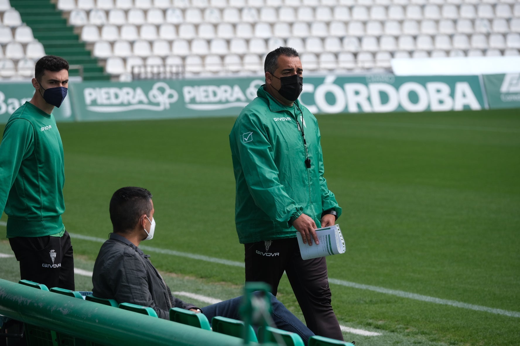 El estreno de Germán Crespo como técnico del Córdoba CF, en imágenes