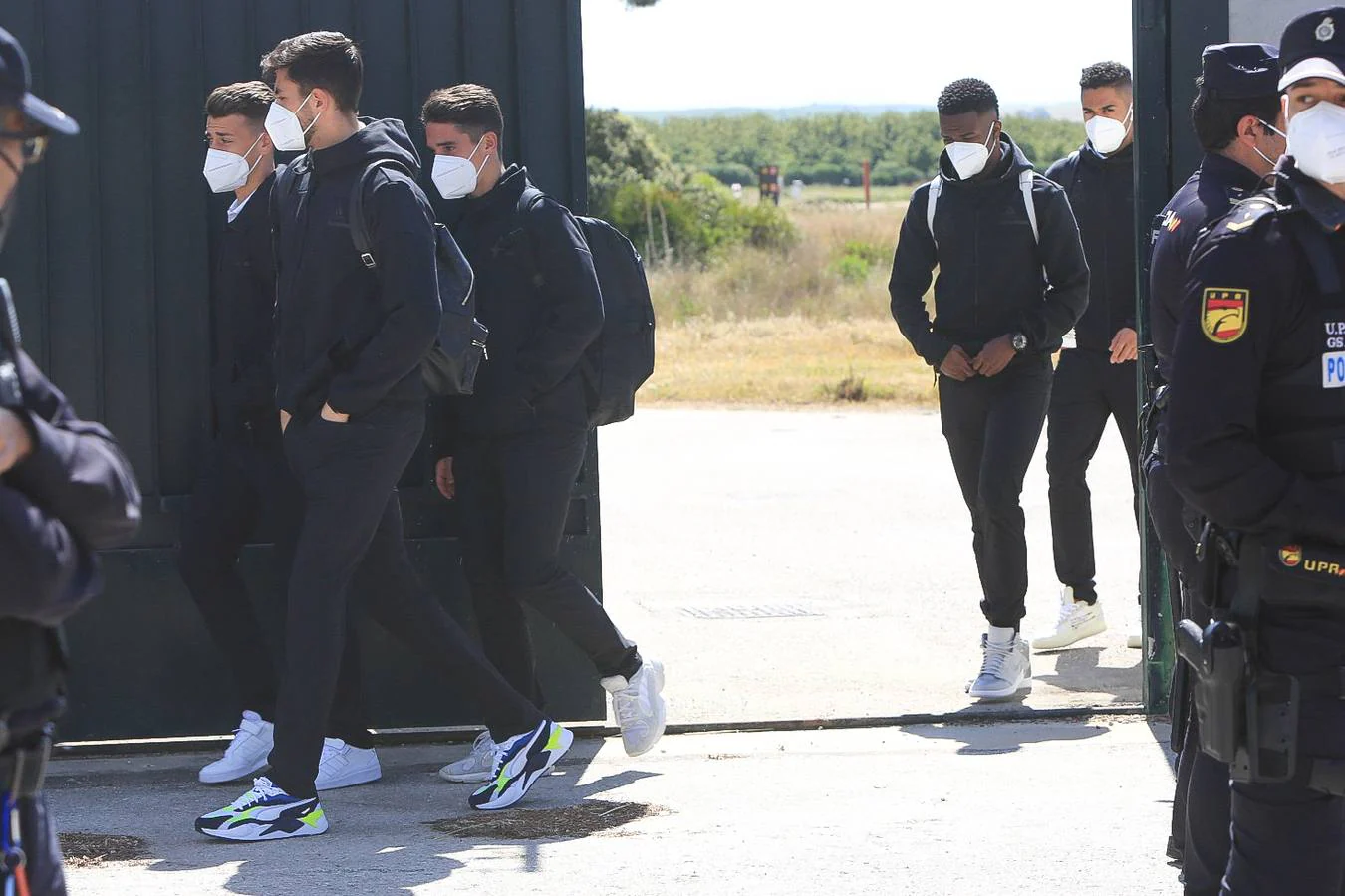 Fotos: El Real Madrid aterriza en Jerez