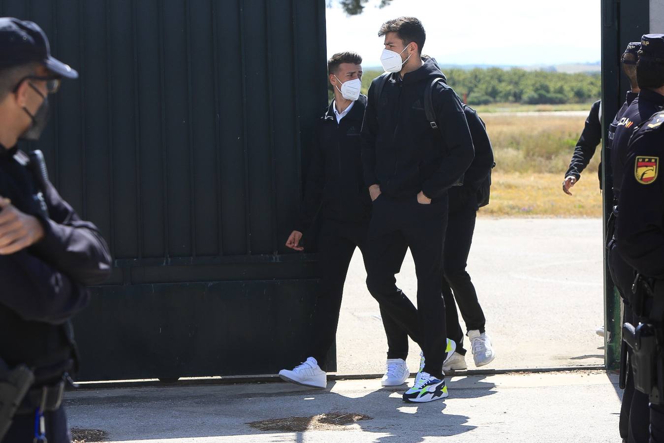 Fotos: El Real Madrid aterriza en Jerez