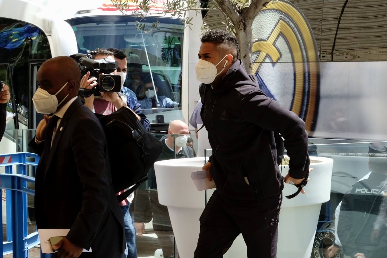 Fotos: La llegada del Real Madrid a Cádiz