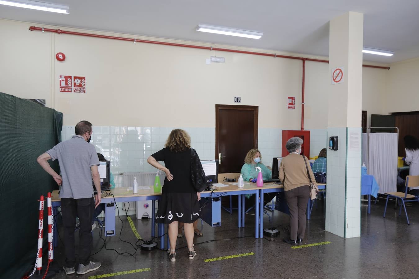 Vacunación en el IES Politécnico de Sevilla