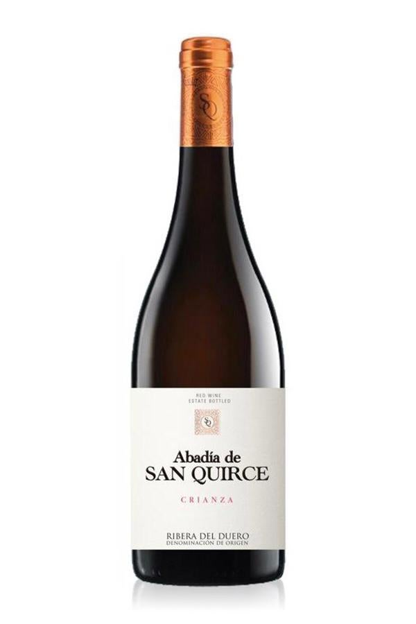 Abadía de San Quirce Crianza 2018. La añada 2018 de Abadía de San Quirce Crianza será la elección perfecta para regalar y compartir esta fecha tan especial con esa madre a la que le gusta la sinceridad, el equilibrio, la delicadeza y la elegancia sin dejar de ser actual. Es el buque insignia de esta bodega, un monovarietal tempranillo con una crianza de 12 meses en barrica de roble americano y francés. Precio: 16,25€