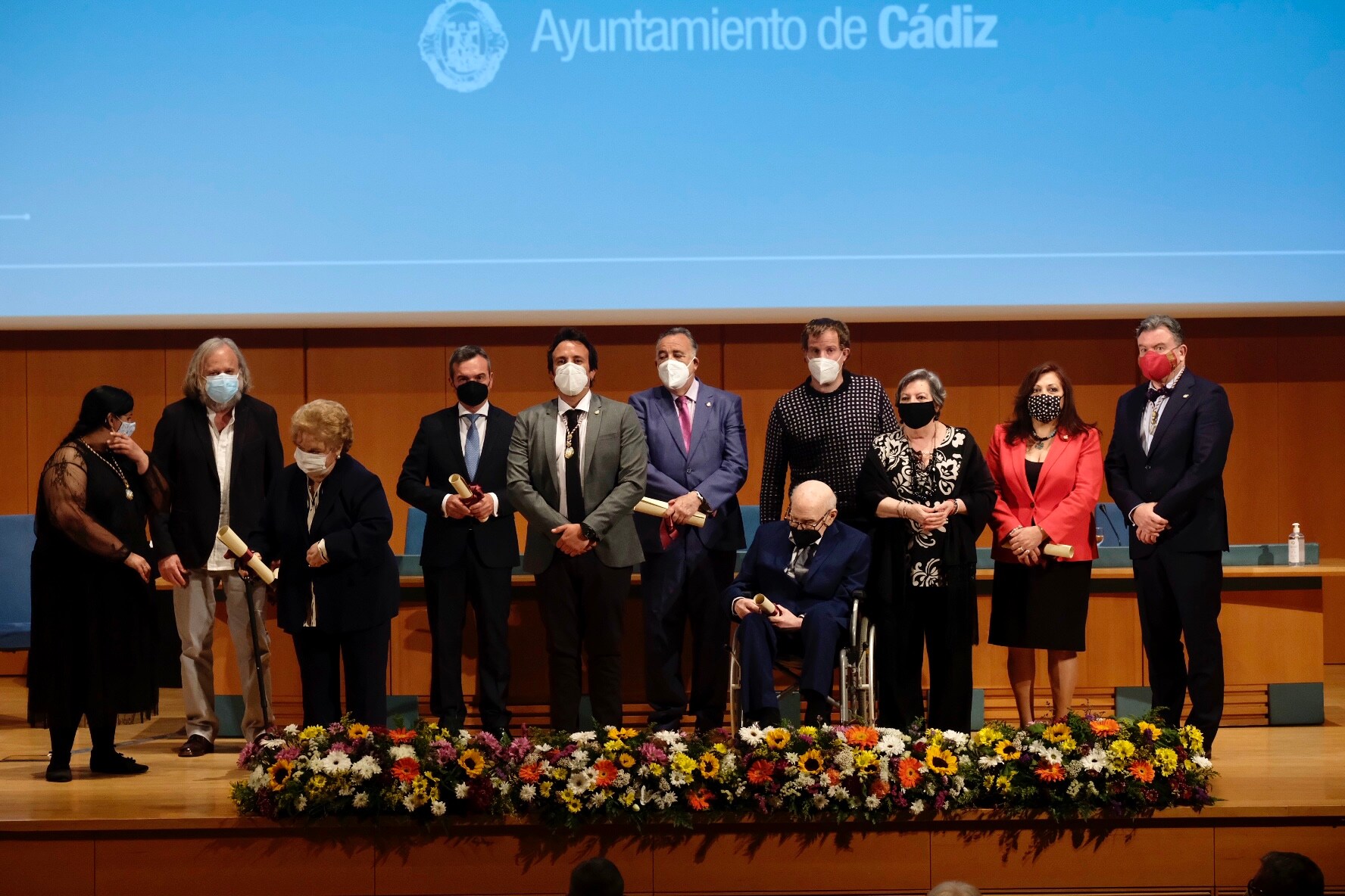 En imágenes: Acto de reconocimiento de Hijas e Hijos Predilectos y Adoptivos de Cádiz
