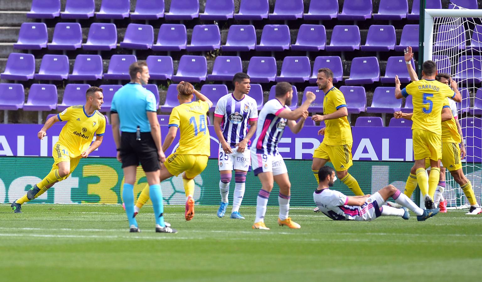 FOTOS: El empate del Cádiz en Valladolid, en imágenes