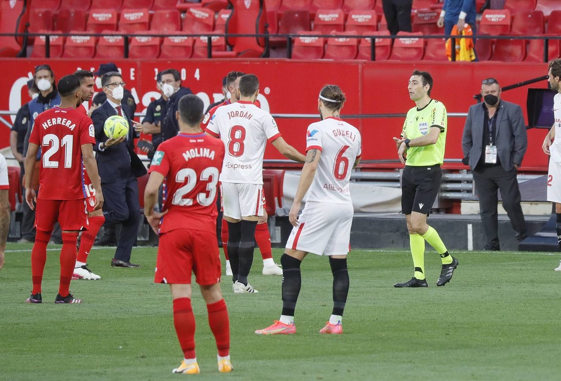 Partido entre el Sevilla y el Granada