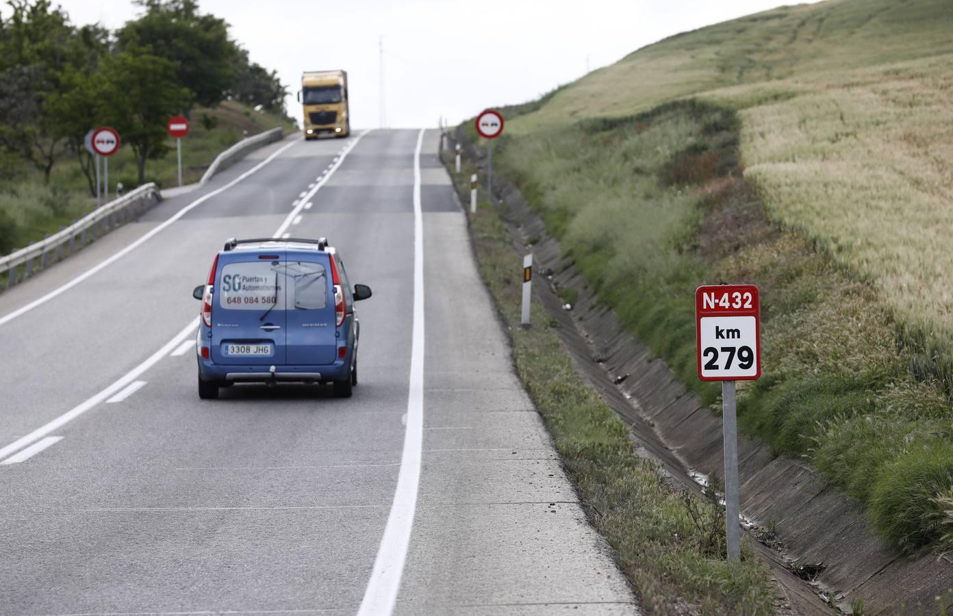 Así está la carretera N-432 a su paso por Córdoba, en imágenes