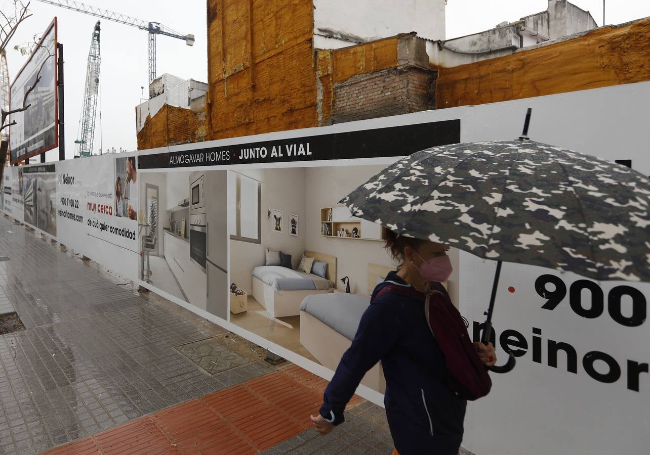 La promoción de Neinor en la avenida Almogávares de Córdoba, en imágenes