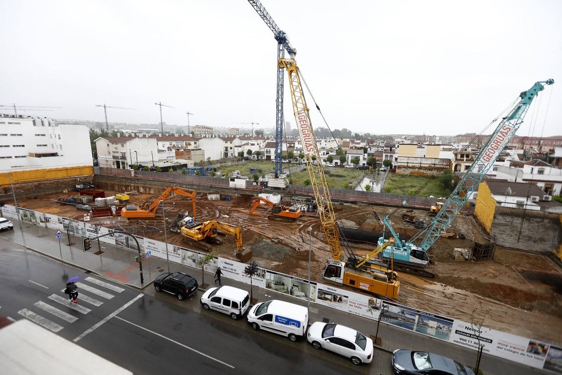 La promoción de Neinor en la avenida Almogávares de Córdoba, en imágenes