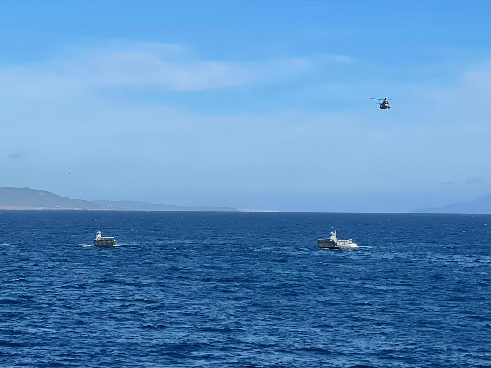 En imágenes: Maniobras militares &#039;Marfibex-21&#039; en la Bahía de Cádiz y el Retín