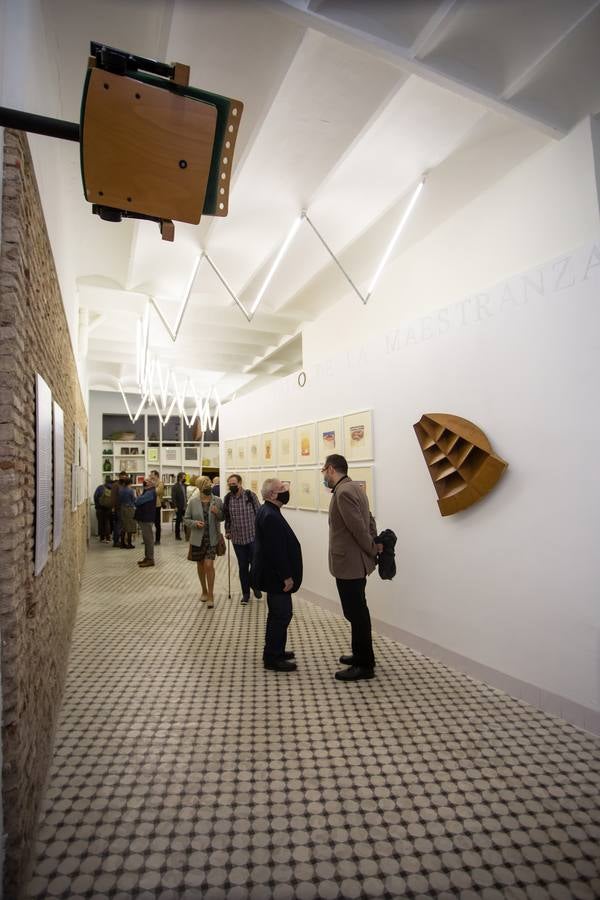 Inauguración de la exposición 'Crónica de un viaje apasionante. Los bocetos de Aurelio del Pozo para el Teatro de la Maestranza'