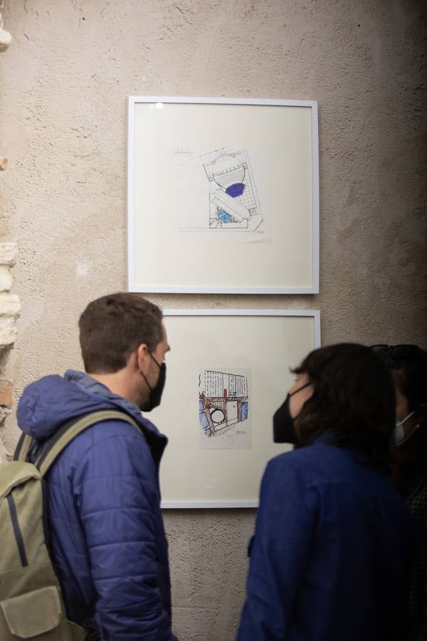 Inauguración de la exposición 'Crónica de un viaje apasionante. Los bocetos de Aurelio del Pozo para el Teatro de la Maestranza'