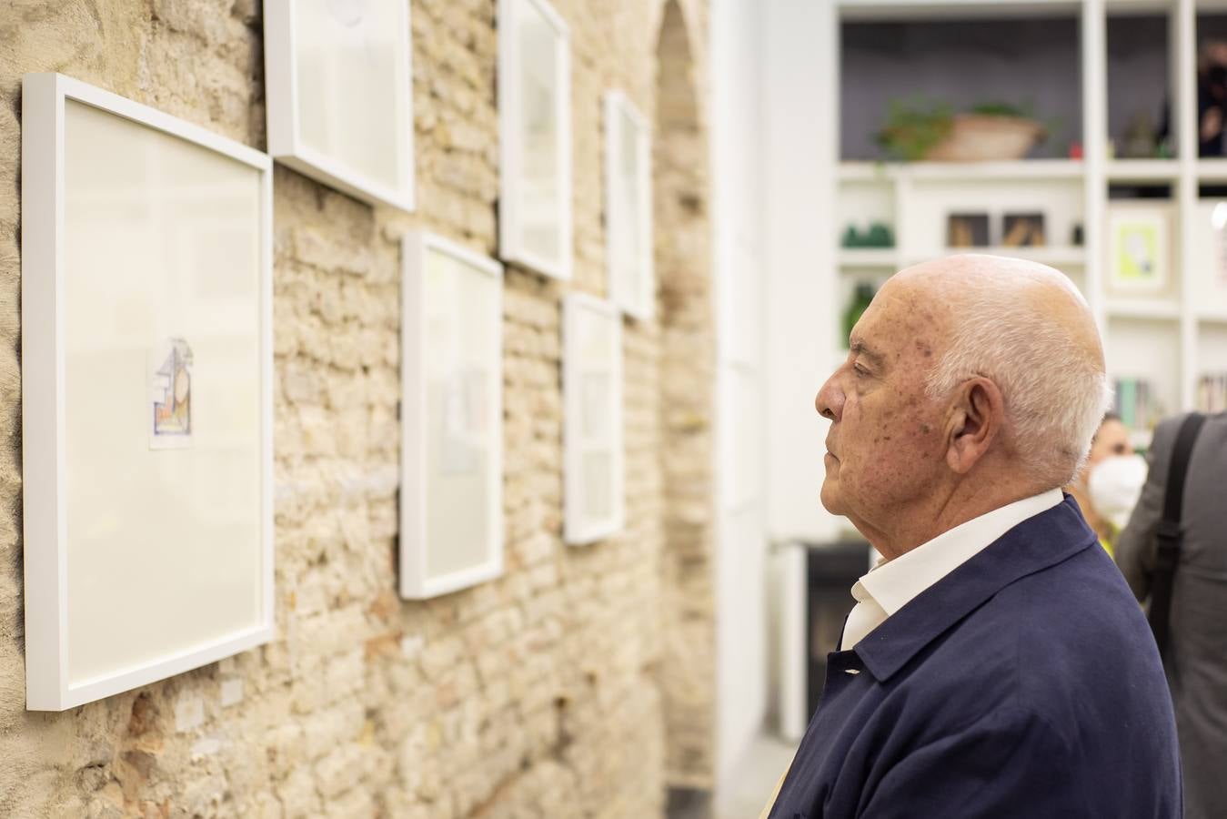 Inauguración de la exposición 'Crónica de un viaje apasionante. Los bocetos de Aurelio del Pozo para el Teatro de la Maestranza'