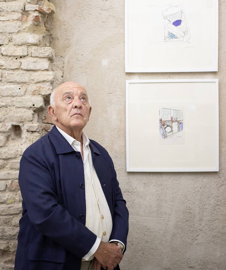 Inauguración de la exposición 'Crónica de un viaje apasionante. Los bocetos de Aurelio del Pozo para el Teatro de la Maestranza'