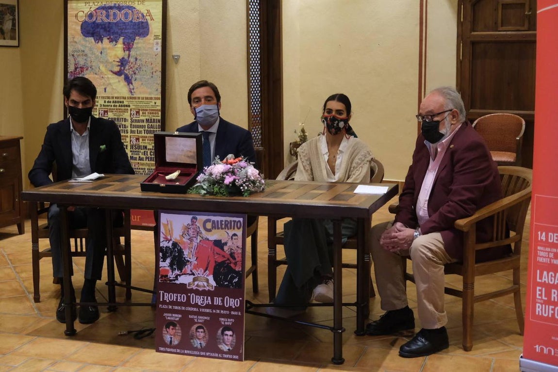 La presentación del premio taurino &#039;Oreja de Oro&#039; de Córdoba, en imágenes