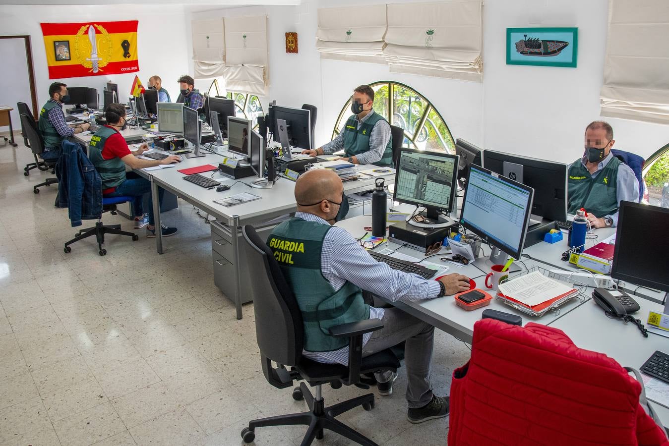 Fotogalería: El Centro de Inteligencia contra el Narcotráfico, al detalle