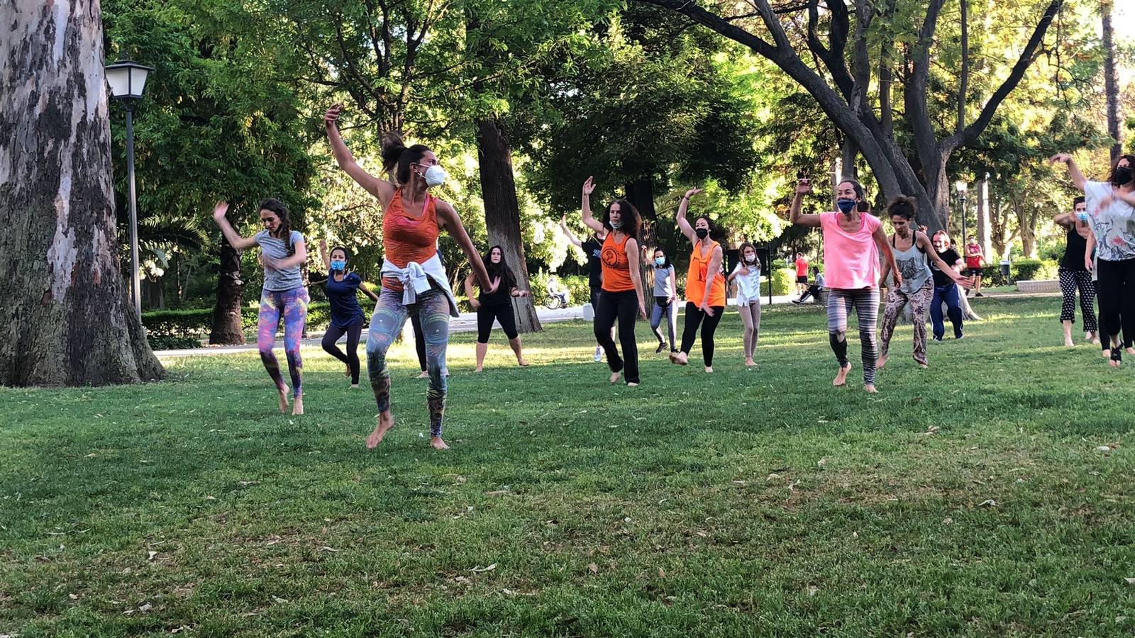 Parque de María Luisa, el gimnasio de los sevillanos