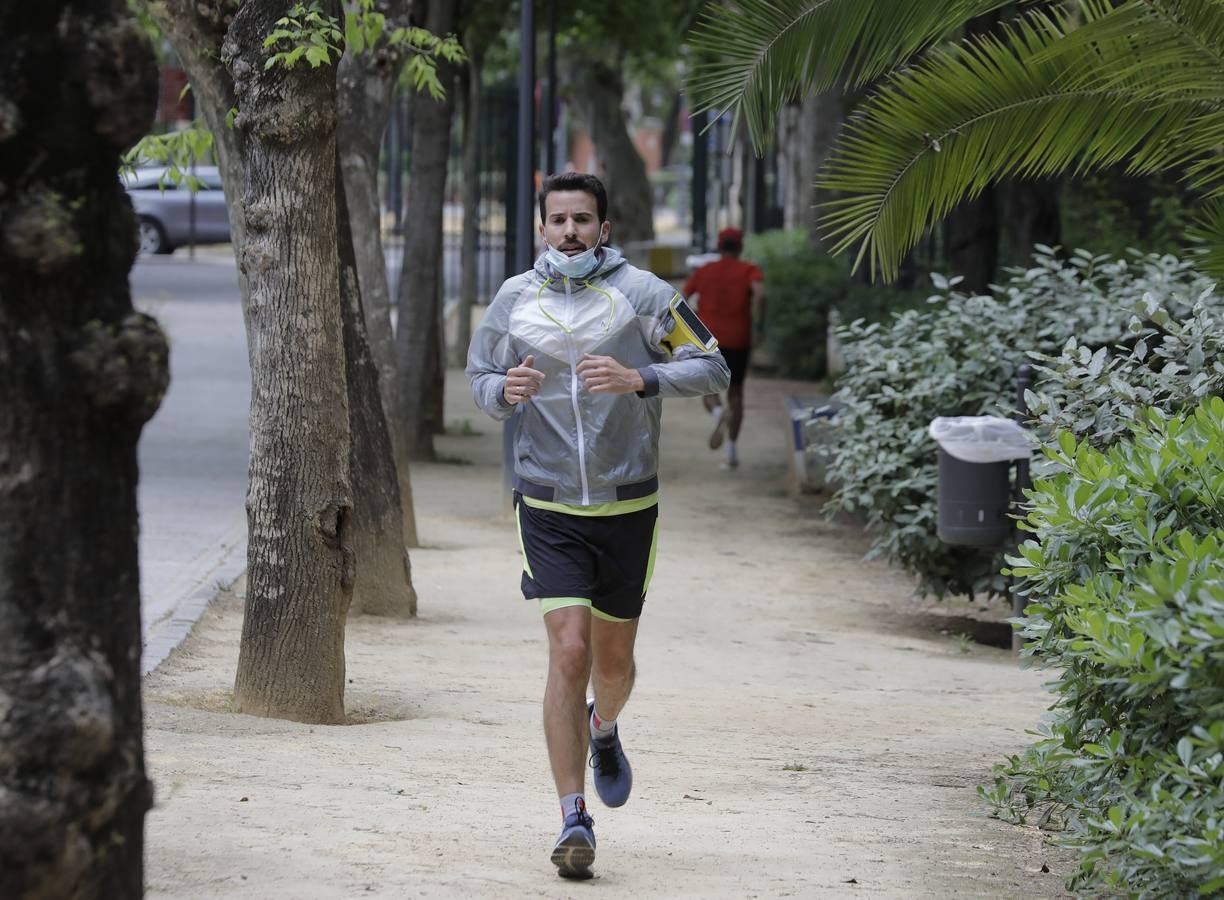 Parque de María Luisa, el gimnasio de los sevillanos