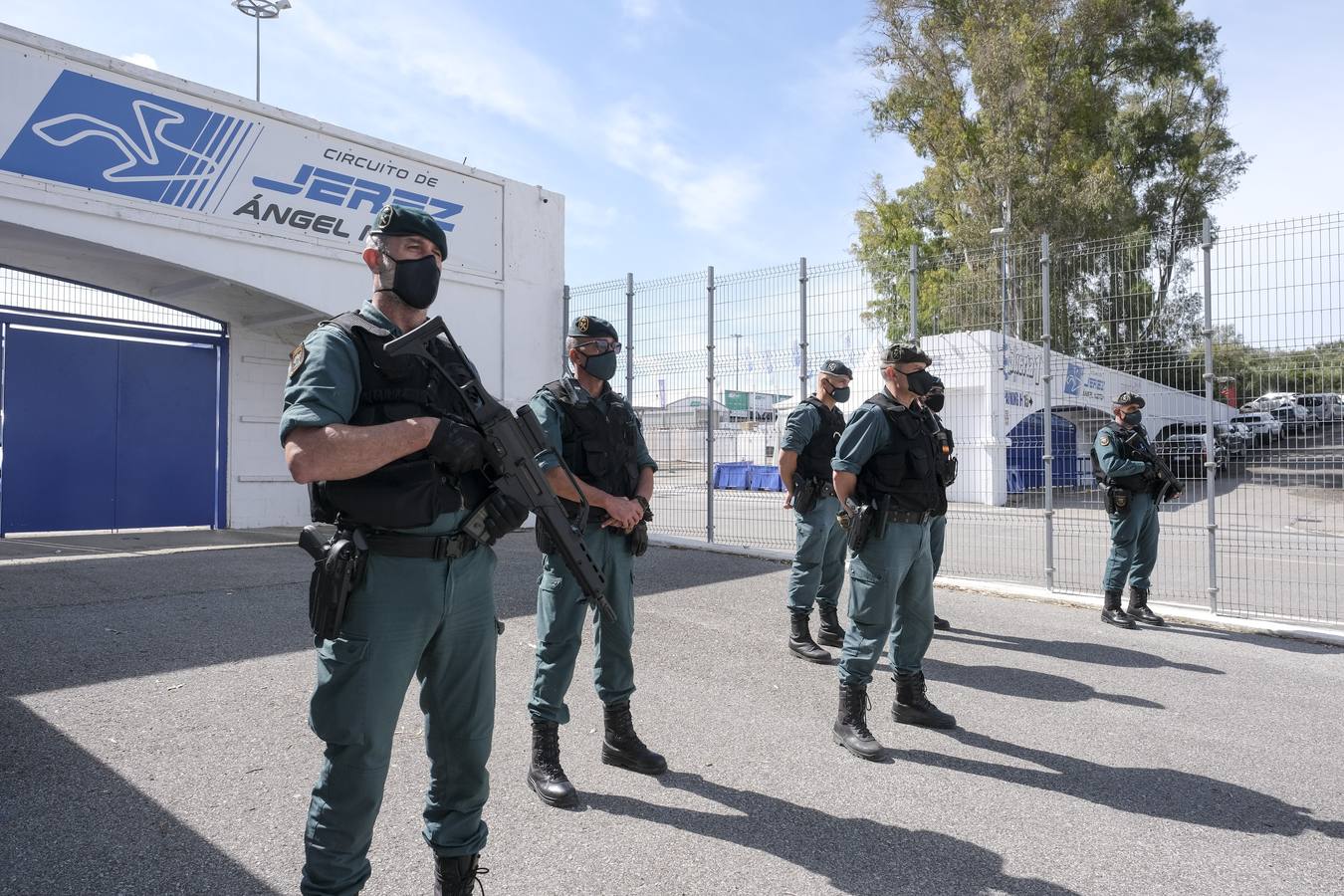 FOTOS: Las entrañas de la seguridad del Gran Premio de Jerez