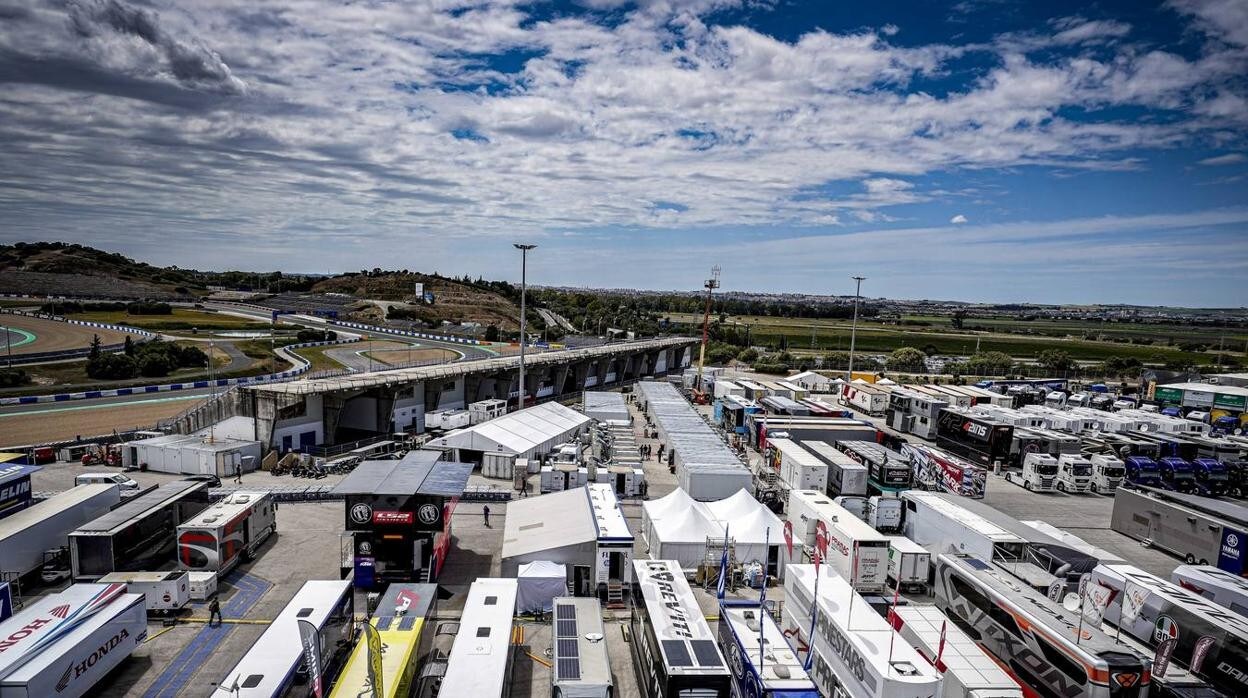 FOTOS: La llegada de los equipos al Gran Premio de MotoGP Jerez 2021