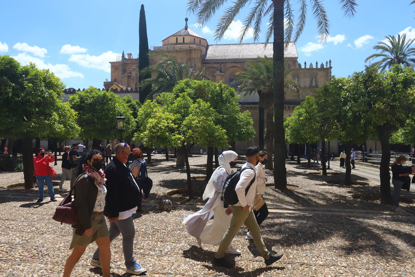 El ambiente en la Judería y el Centro de Córdoba, en imágenes