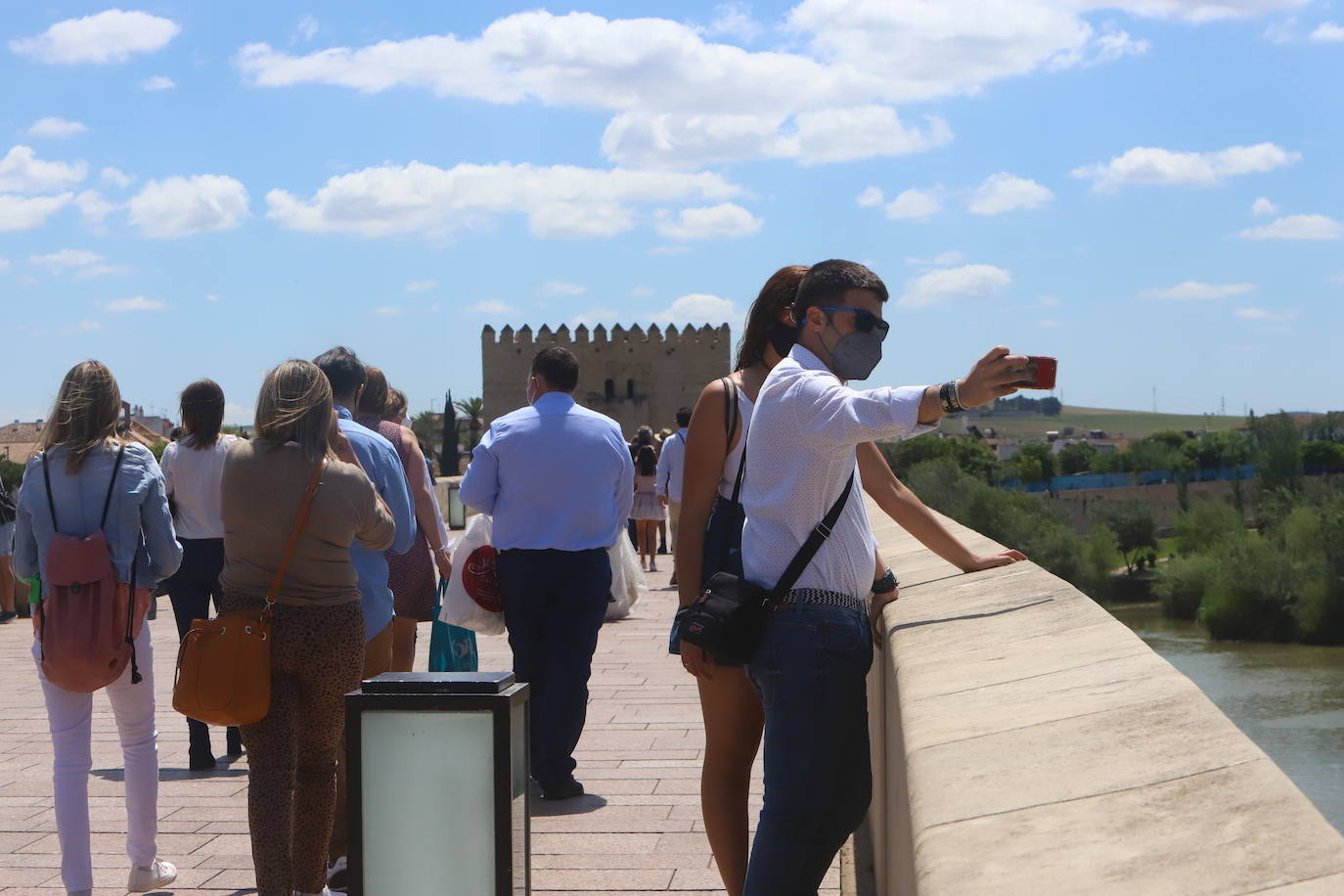 El ambiente en la Judería y el Centro de Córdoba, en imágenes