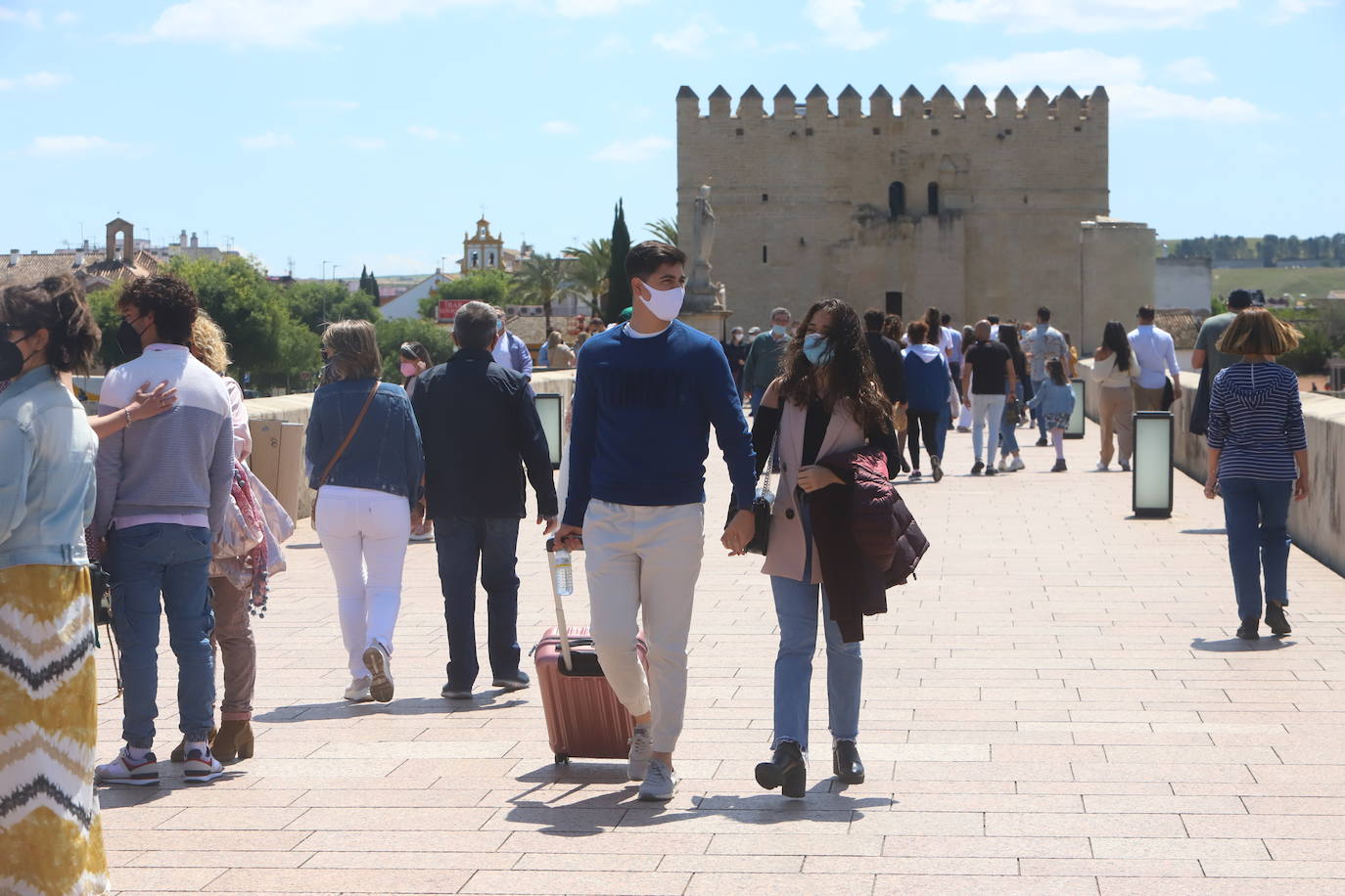 El ambiente en la Judería y el Centro de Córdoba, en imágenes