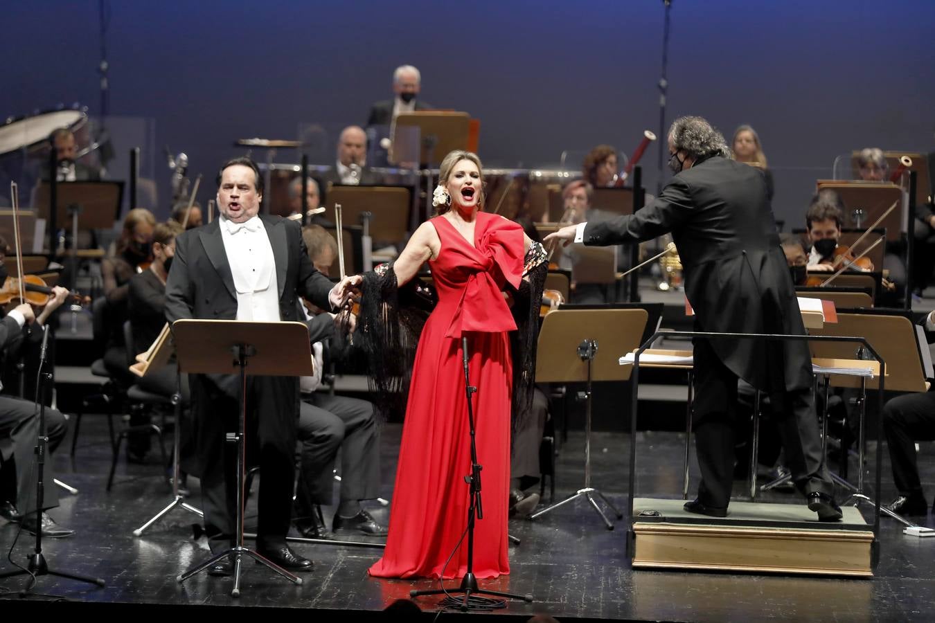 Gala lírica en el Teatro de la Maestranza de Sevilla