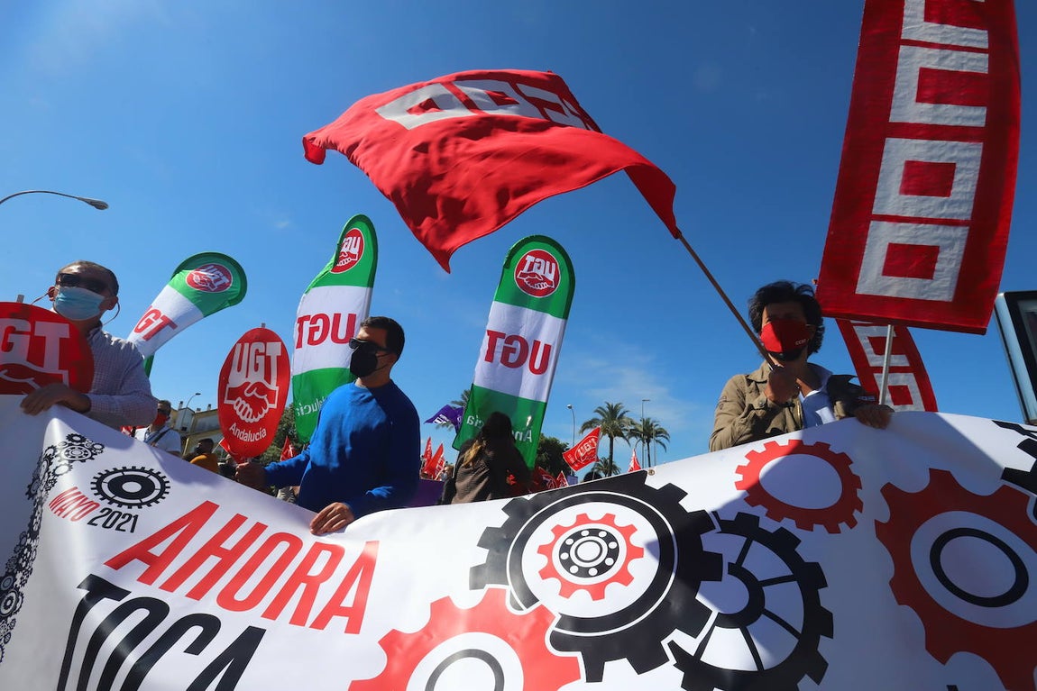 La manifestación del Primero de Mayo en Córdoba, en imágenes