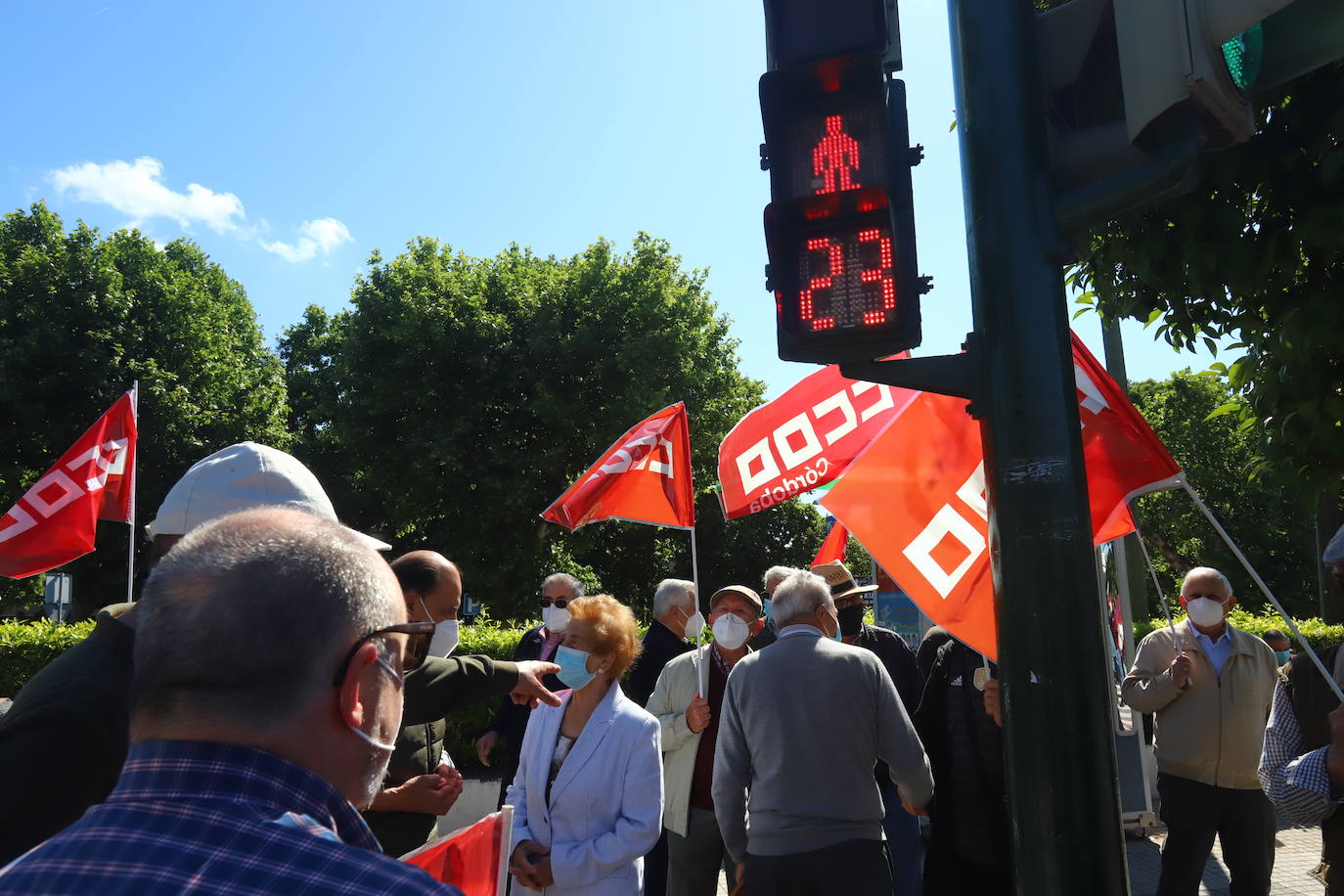 La manifestación del Primero de Mayo en Córdoba, en imágenes