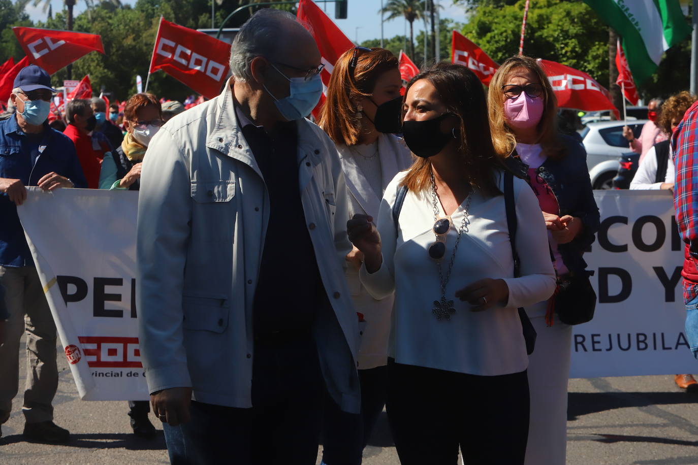 La manifestación del Primero de Mayo en Córdoba, en imágenes