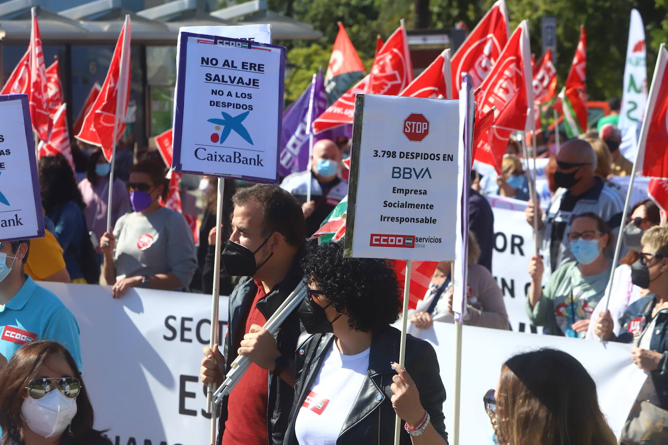 La manifestación del Primero de Mayo en Córdoba, en imágenes