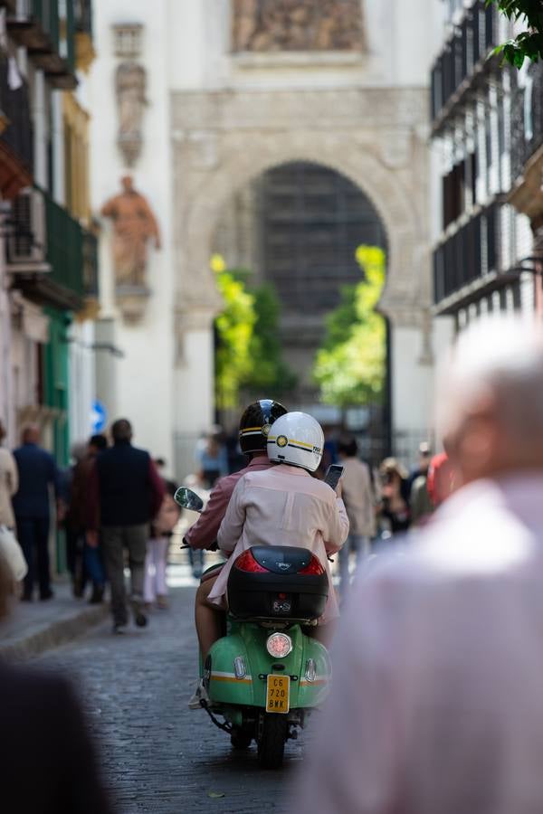 Ambiente del centro de Sevilla