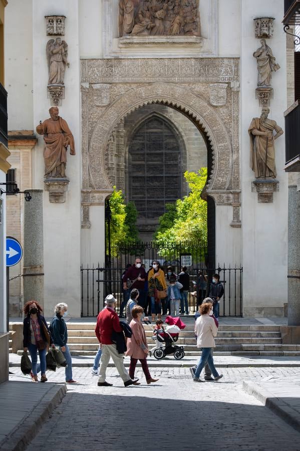 Ambiente del centro de Sevilla