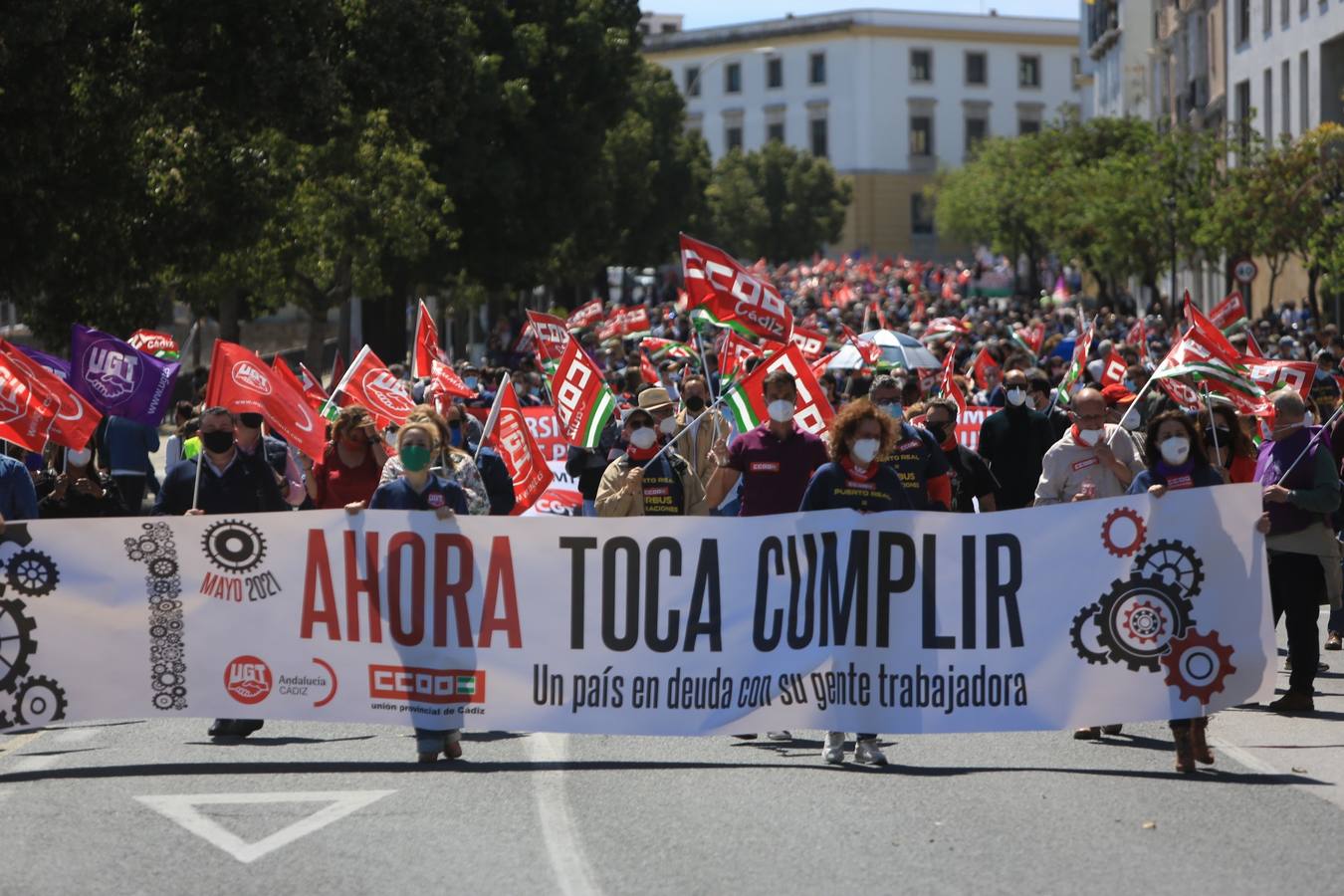 Primero de Mayo en Cádiz