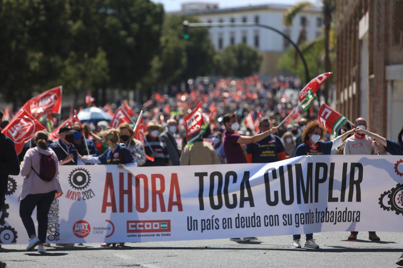 Primero de Mayo en Cádiz