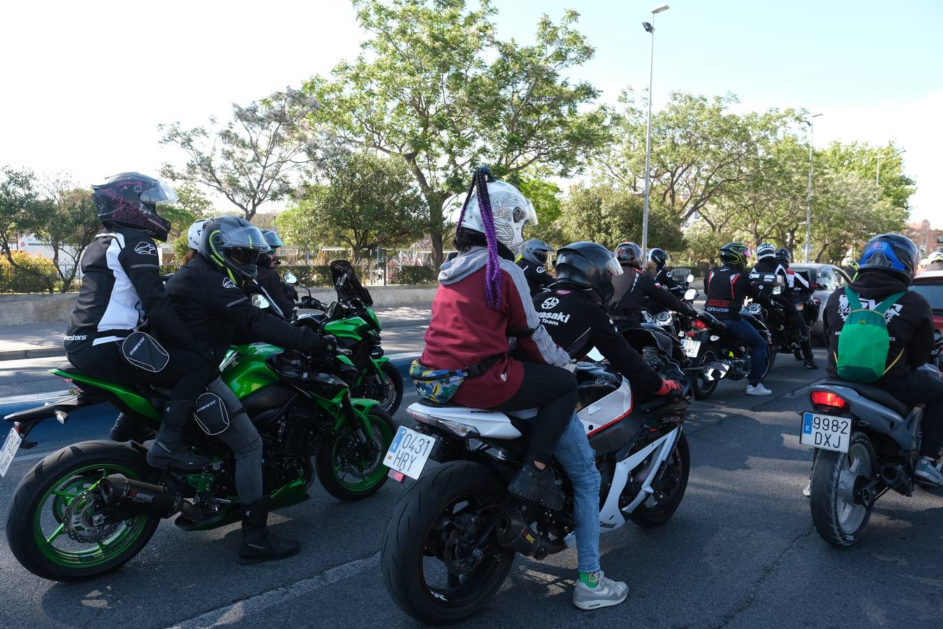 Ambiente de motos en El Puerto