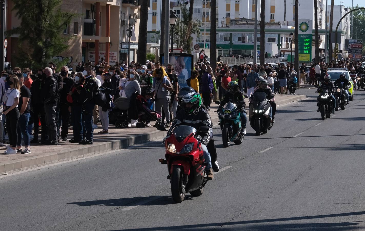 Ambiente de motos en El Puerto