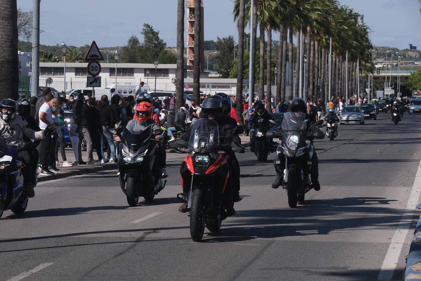 Ambiente de motos en El Puerto