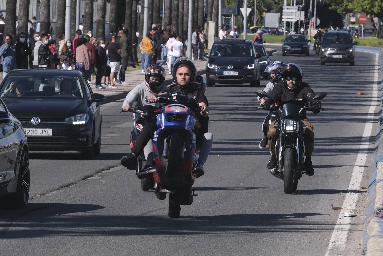 Ambiente de motos en El Puerto