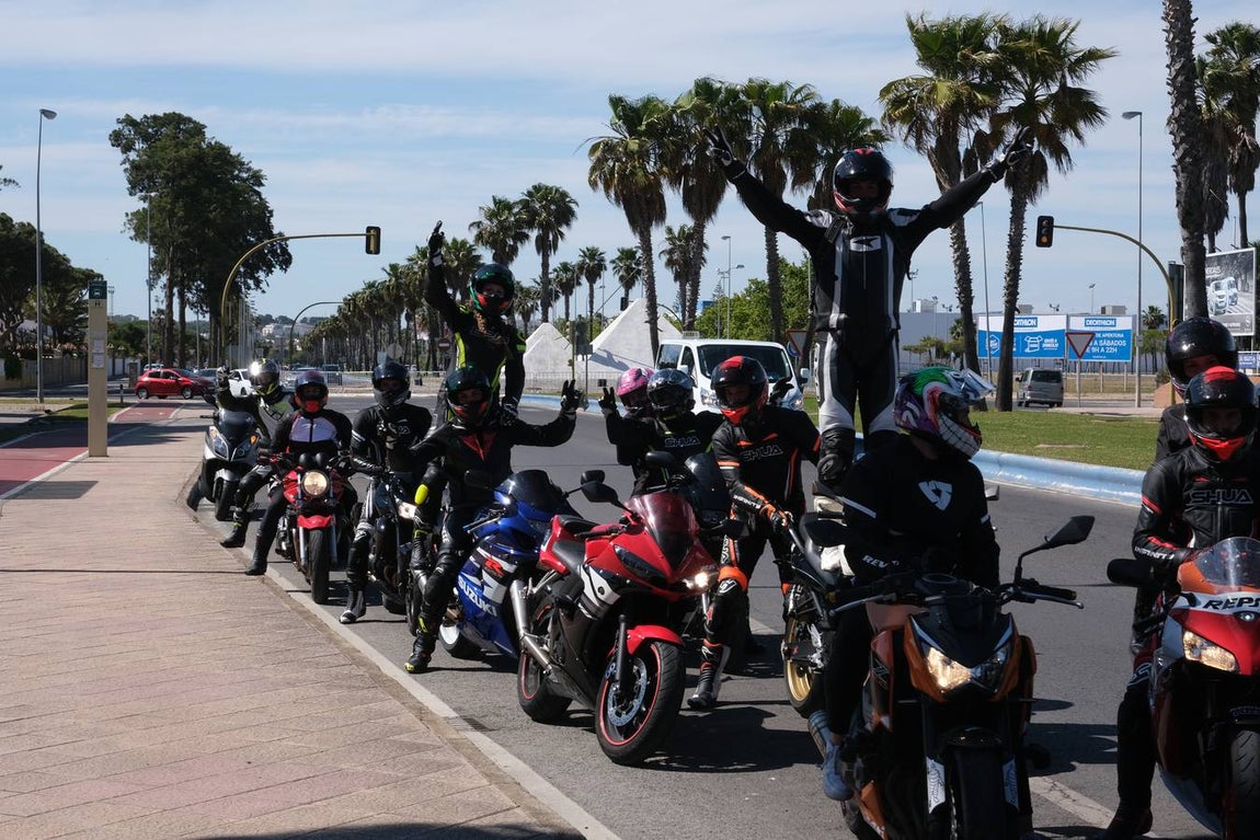 Ambiente de motos en El Puerto