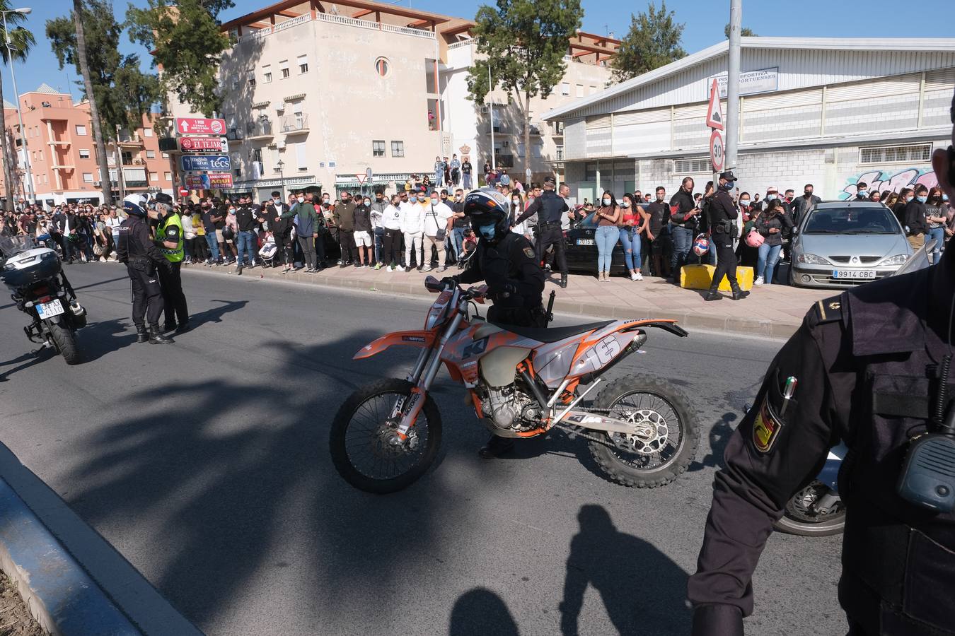 Ambiente de motos en El Puerto